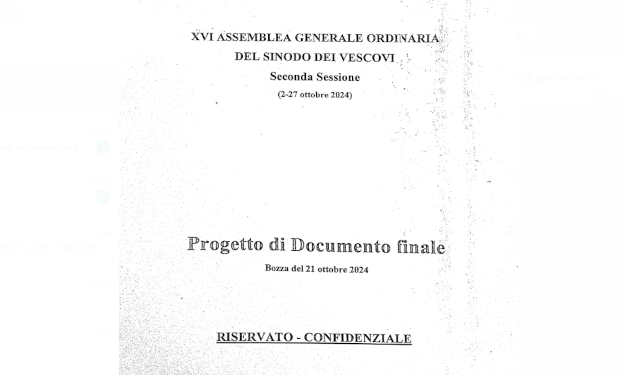 Esclusiva di Adista: cosa dice la bozza conclusiva del Sinodo. Brani scelti. E rumors dall'Assemblea